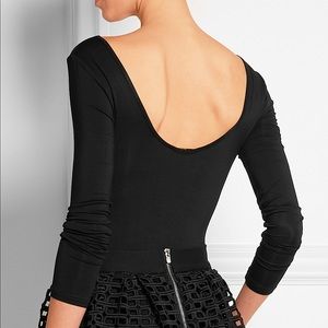 NWT Maje Magicien Stretch-Cotton Jersey Bodysuit